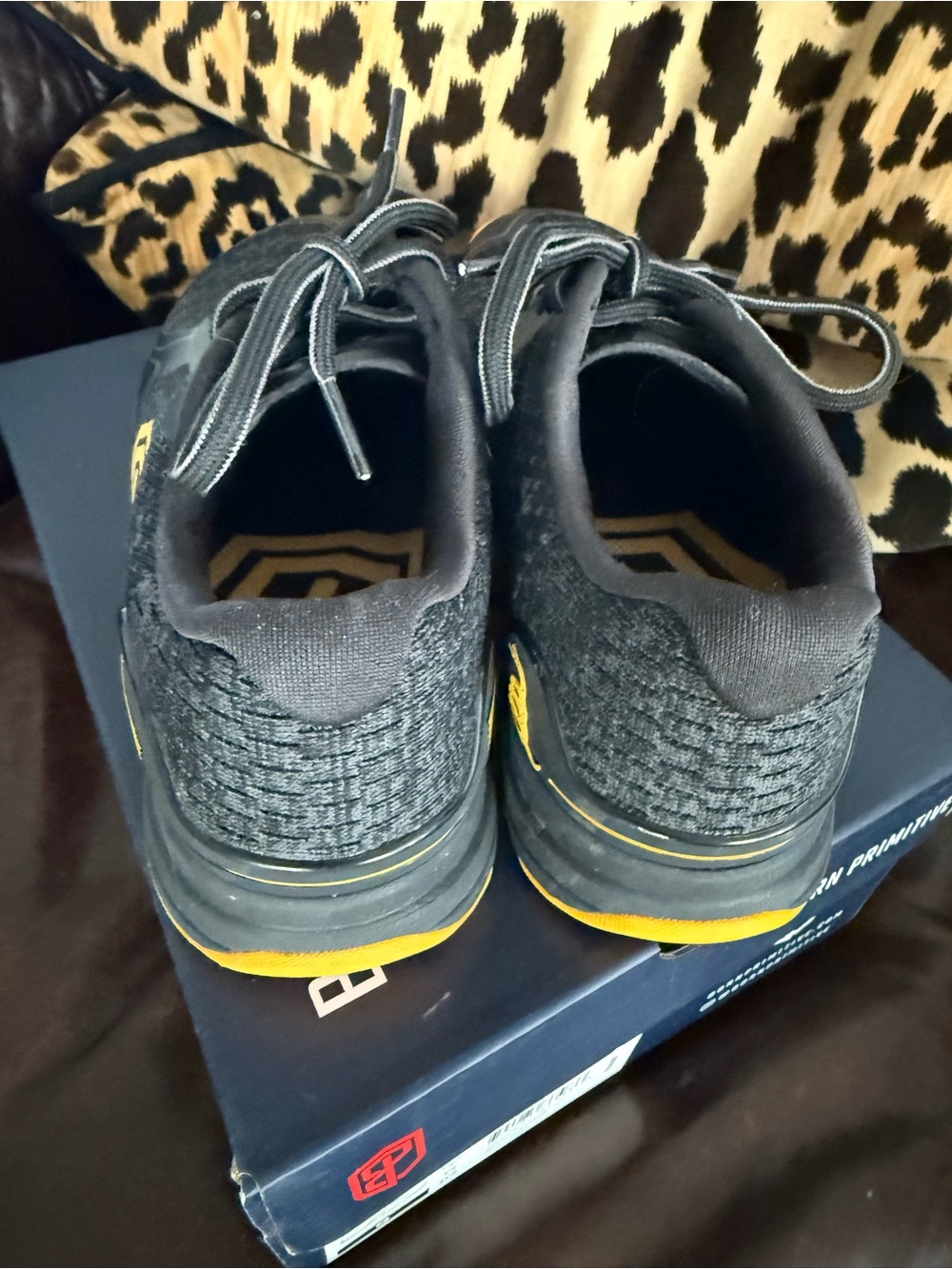 Born Primitive Women’s Training Shoes - Black & Yellow - Picture 4 of 11